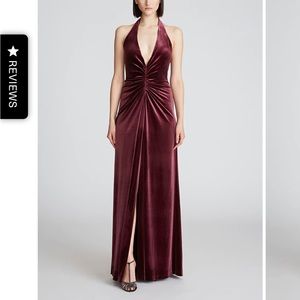 Halston Rebecca gown